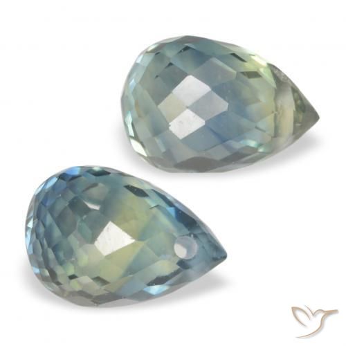 Shop natural 1.50ct ブルーグリーン サファイア gems, ブリオレット, from タンザニア at GemSelect. In stock, global shipping!