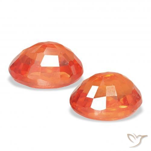 Shop natural 1.60ct ミディアムオレンジ サファイア gems, 楕円形, from タンザニア at GemSelect. In stock, global shipping!