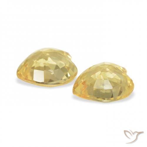 Shop natural 0.73ct ミディアムゴールデン サファイア gems, 心臓, from モザンビーグ at GemSelect. In stock, global shipping!