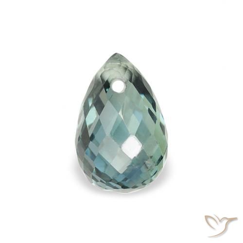 0.64ct 天然 ティール サファイア, ブリオレット, VS