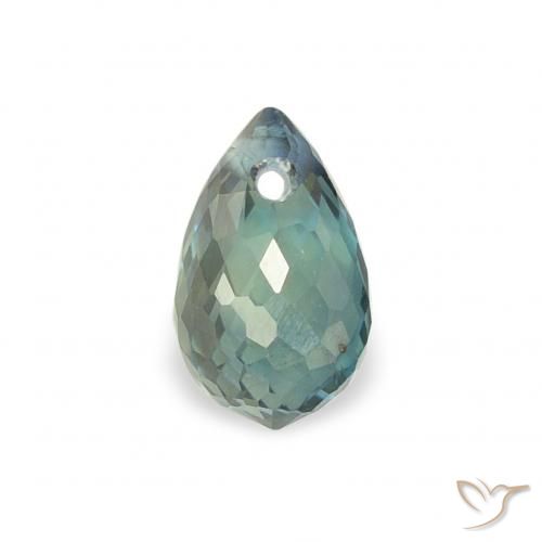 0.47ct 天然 ティール サファイア, ブリオレット, VS