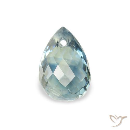 1.17ct 天然 ティール サファイア, ブリオレット, VS