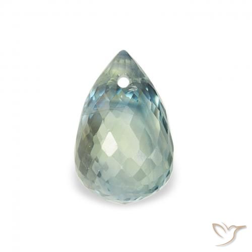1.02ct 天然 ティール サファイア, ブリオレット, VS