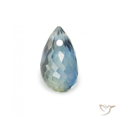 0.47ct 天然 ティール サファイア, ブリオレット, VS