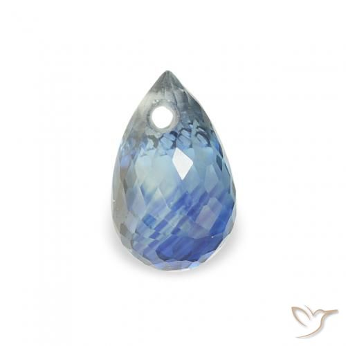0.62ct 天然 ティール サファイア, ブリオレット, VS