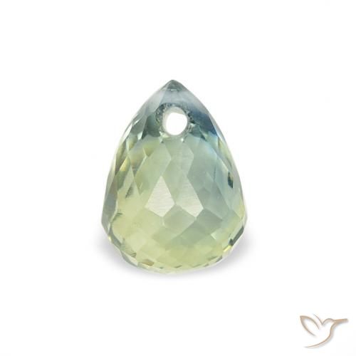0.73ct 天然 ティール サファイア, ブリオレット, VS