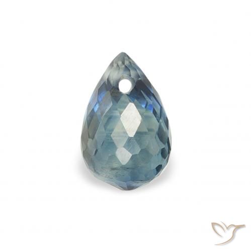0.52ct 天然 ティール サファイア, ブリオレット, VS