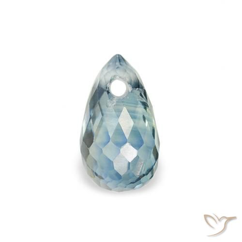 0.53ct 天然 ティール サファイア, ブリオレット, VS