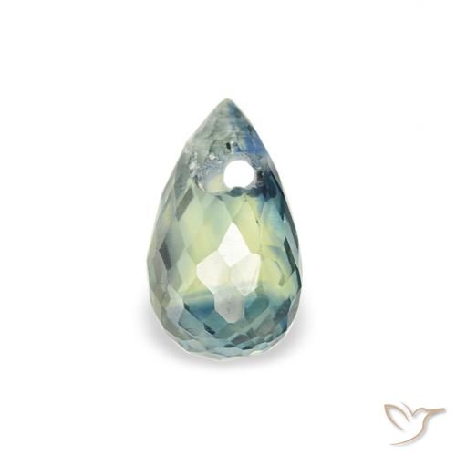 0.54ct 天然 ティール サファイア, ブリオレット, VS