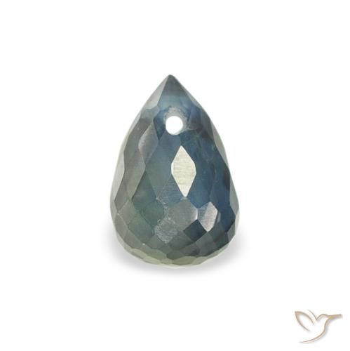 0.52ct 天然 ティール サファイア, ブリオレット, VS