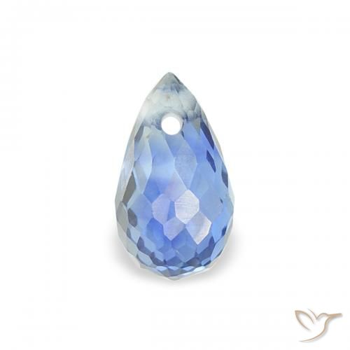 0.48ct 天然 ライトブルー サファイア, ブリオレット, VS