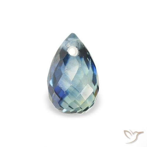 0.52ct 天然 ティール サファイア, ブリオレット, VS