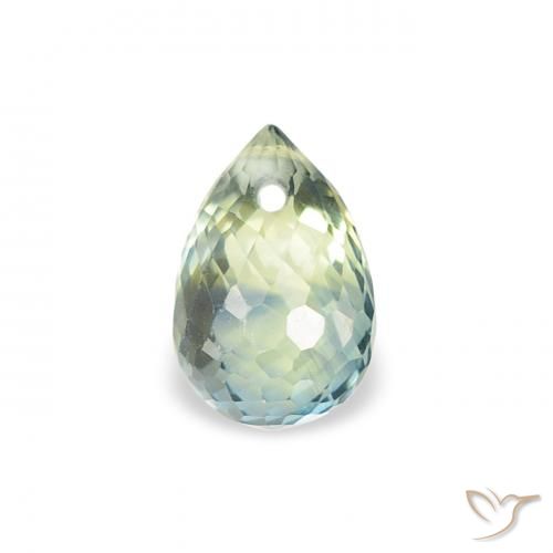 0.68ct 天然 ティール サファイア, ブリオレット, VS