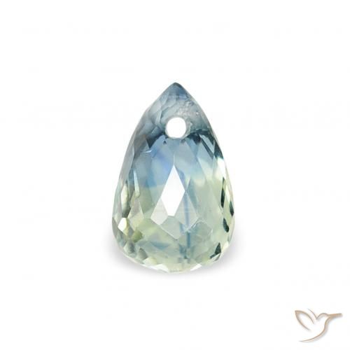 0.47ct 天然 ティール サファイア, ブリオレット, VS