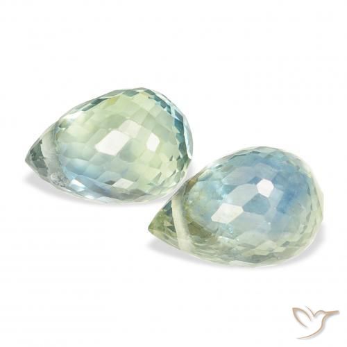 Shop natural 1.91ct 薄いセージグリーン サファイア gems, ブリオレット, from タンザニア at GemSelect. In stock, global shipping!
