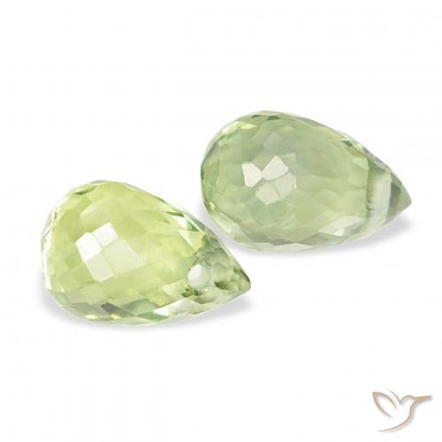 Shop natural 0.89ct 薄いライムグリーン サファイア gems, ブリオレット, from タンザニア at GemSelect. In stock, global shipping!