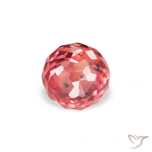 0.36ct 天然 明るい赤 サファイア, ラウンド, VS