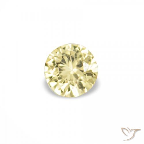 Shop natural 1.55ct 薄いラグナイエロー サファイア gems, ラウンド, from タンザニア at GemSelect. In stock, global shipping!
