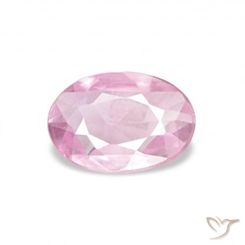 0.40ct ライトパープル サファイア, 楕円形, VVS