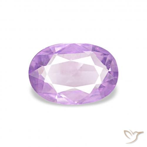 0.45ct ライラック サファイア, 楕円形, VVS