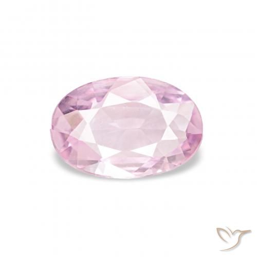 0.42ct ライトピンク サファイア, 楕円形, VS