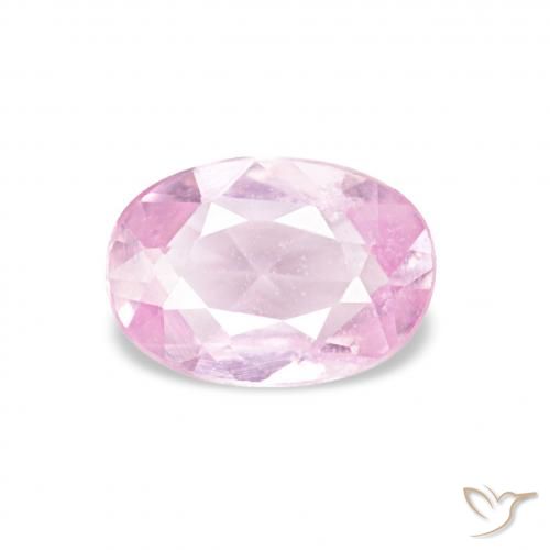 0.52ct ライトピンク サファイア, 楕円形, VS