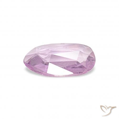 0.44カラットの天然Medium Light-Pinkサファイア、ファンシー、VS