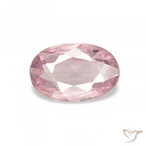 0.42ct ライトピンク サファイア, 楕円形, VVS
