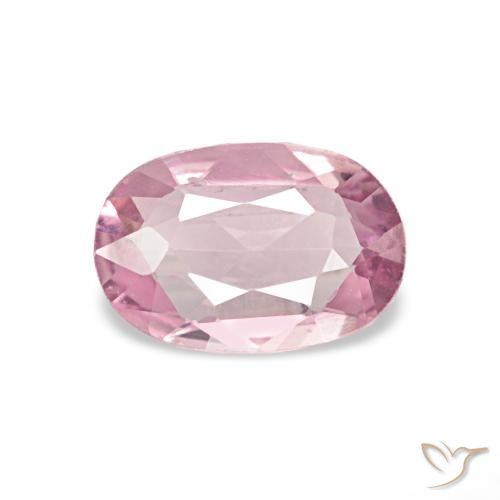 0.43ct ライトピンク サファイア, 楕円形, VVS