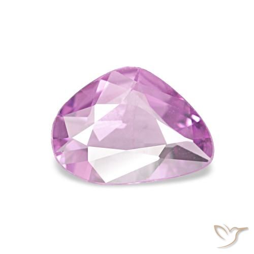 0.49ct ピンクがかったパープル サファイア, ファンシー, VVS