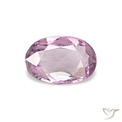 0.37ct Medium Light-Purple サファイア, 楕円形, VS