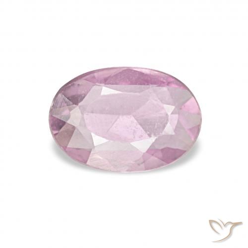 0.44ct 濃いラベンダー サファイア, 楕円形, VS