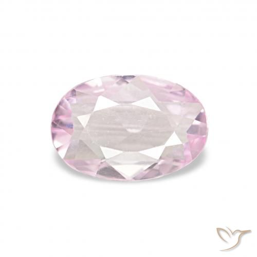 0.34ct バブルガムピンク サファイア, 楕円形, VVS
