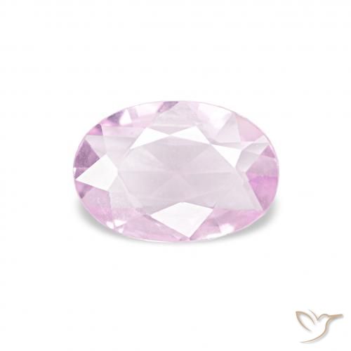 0.31ct 薄いピンクがかったバイオレットパープル サファイア, 楕円形, VVS-VS