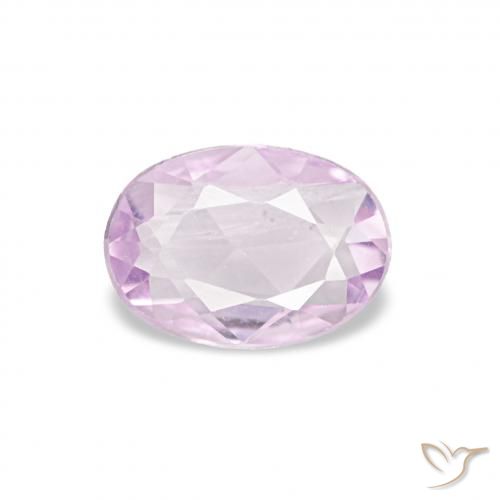 0.36ct 非常に薄い紫 サファイア, 楕円形, VVS-VS