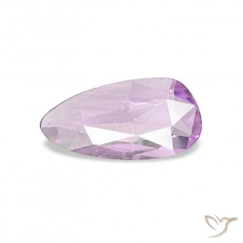 0.36ct 非常に薄いライラックパープル サファイア, ファンシー, VS