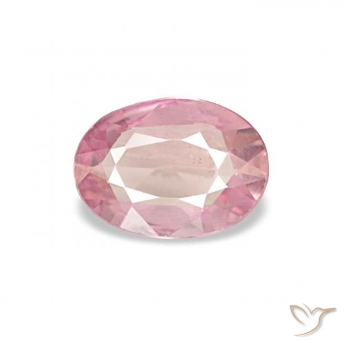 0.34ct ライトピンク サファイア, 楕円形, VVS-VS