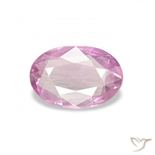 0.38ct Medium Light-Purple サファイア, 楕円形, VVS-VS