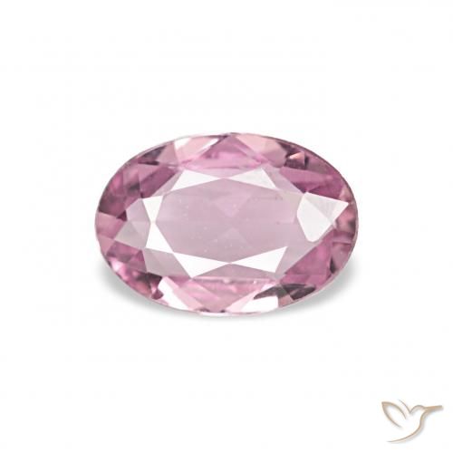 0.38ct 薄いマゼンタ サファイア, 楕円形, VVS-VS