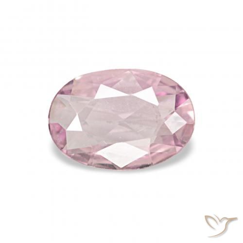 0.40ct ライトピンク サファイア, 楕円形, VVS-VS