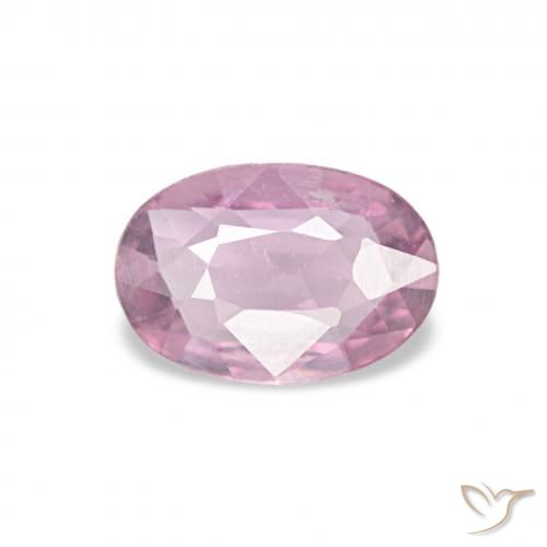 0.39ct パープルピンク サファイア, 楕円形, VVS-VS