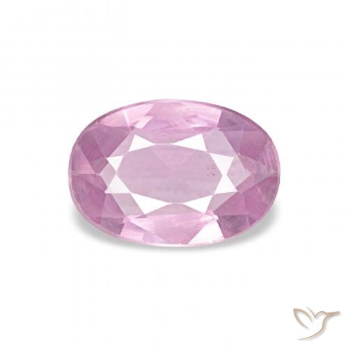 0.52ct ライトパープル サファイア, 楕円形, VS