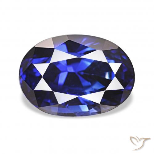 2.14ct ロイヤルブルー サファイア, 楕円形, VVS