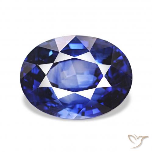 2.03ct ロイヤルブルー サファイア, 楕円形, VVS