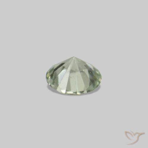 Shop natural 2.22ct 非常に薄い緑 サファイア gems, ラウンドカット, from タンザニア at GemSelect. In stock, global shipping!