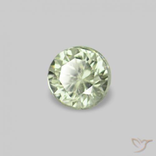 Shop natural 2.26ct 非常に薄い緑 サファイア gems, ラウンド, from タンザニア at GemSelect. In stock, global shipping!