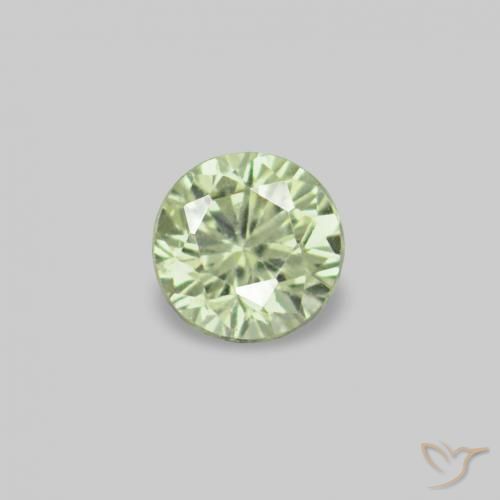 Shop natural 2.26ct 非常に薄い緑 サファイア gems, ラウンド, from タンザニア at GemSelect. In stock, global shipping!