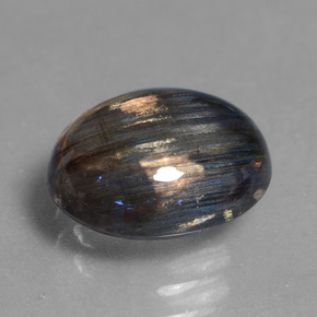 3.59カラットの天然レインボーカラースキャポライト、オーバルカット、透明