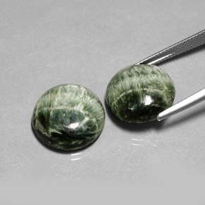 自然派の商品を探す ct グリーン セラフィナイト 宝石, ラウンドカット, ロシア からGemSelectで. 在庫あり、世界各国へ発送!