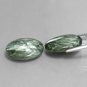 自然派の商品を探す ct グリーン セラフィナイト 宝石, オーバルカット, ロシア からGemSelectで. 在庫あり、世界各国へ発送!